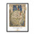 PSalter World Map 1265 Flat Earth White Gallery Canvas Wraps, Vertical Frame