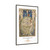 PSalter World Map 1265 Flat Earth White Gallery Canvas Wraps, Vertical Frame
