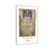 PSalter World Map 1265 Flat Earth White Gallery Canvas Wraps, Vertical Frame