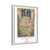 PSalter World Map 1265 Flat Earth White Gallery Canvas Wraps, Vertical Frame