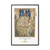 PSalter World Map 1265 Flat Earth White Gallery Canvas Wraps, Vertical Frame