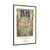 PSalter World Map 1265 Flat Earth White Gallery Canvas Wraps, Vertical Frame