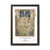 PSalter World Map 1265 Flat Earth White Gallery Canvas Wraps, Vertical Frame
