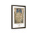 PSalter World Map 1265 Flat Earth White Gallery Canvas Wraps, Vertical Frame