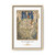 PSalter World Map 1265 Flat Earth White Gallery Canvas Wraps, Vertical Frame
