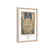 PSalter World Map 1265 Flat Earth White Gallery Canvas Wraps, Vertical Frame