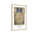 PSalter World Map 1265 Flat Earth White Gallery Canvas Wraps, Vertical Frame