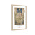 PSalter World Map 1265 Flat Earth White Gallery Canvas Wraps, Vertical Frame