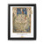 PSalter World Map 1265 Flat Earth White Gallery Canvas Wraps, Vertical Frame