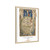 PSalter World Map 1265 Flat Earth White Gallery Canvas Wraps, Vertical Frame