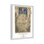 PSalter World Map 1265 Flat Earth White Gallery Canvas Wraps, Vertical Frame