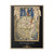 PSalter World Map 1265 Flat Earth Black Gallery Canvas Wraps, Vertical Frame