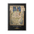 PSalter World Map 1265 Flat Earth Black Gallery Canvas Wraps, Vertical Frame