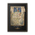 PSalter World Map 1265 Flat Earth Black Gallery Canvas Wraps, Vertical Frame