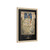 PSalter World Map 1265 Flat Earth Black Gallery Canvas Wraps, Vertical Frame