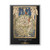 PSalter World Map 1265 Flat Earth Black Gallery Canvas Wraps, Vertical Frame