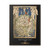 PSalter World Map 1265 Flat Earth Black Gallery Canvas Wraps, Vertical Frame