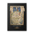 PSalter World Map 1265 Flat Earth Black Gallery Canvas Wraps, Vertical Frame