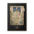 PSalter World Map 1265 Flat Earth Black Gallery Canvas Wraps, Vertical Frame