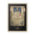 PSalter World Map 1265 Flat Earth Black Gallery Canvas Wraps, Vertical Frame