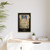 PSalter World Map 1265 Flat Earth Black Gallery Canvas Wraps, Vertical Frame