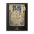 PSalter World Map 1265 Flat Earth Black Gallery Canvas Wraps, Vertical Frame