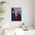 TRUMP President Donald J Trump Portrait Gallery Canvas Wraps, Vertical Frame
