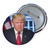 TRUMP President Donald J Trump Portrait Custom Pin Buttons