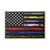 First Responder USA Flag Corrections Dispatch EMS Nurse Firefighter Police Military Gallery Canvas Wraps, Horizontal Frame