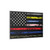First Responder USA Flag Corrections Dispatch EMS Nurse Firefighter Police Military Gallery Canvas Wraps, Horizontal Frame