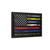 First Responder USA Flag Corrections Dispatch EMS Nurse Firefighter Police Military Gallery Canvas Wraps, Horizontal Frame