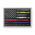 First Responder USA Flag Corrections Dispatch EMS Nurse Firefighter Police Military Gallery Canvas Wraps, Horizontal Frame