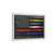First Responder USA Flag Corrections Dispatch EMS Nurse Firefighter Police Military Gallery Canvas Wraps, Horizontal Frame