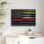 First Responder USA Flag Corrections Dispatch EMS Nurse Firefighter Police Military Gallery Canvas Wraps, Horizontal Frame