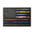 First Responder USA Flag Corrections Dispatch EMS Nurse Firefighter Police Military Gallery Canvas Wraps, Horizontal Frame