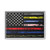 First Responder USA Flag Corrections Dispatch EMS Nurse Firefighter Police Military Gallery Canvas Wraps, Horizontal Frame