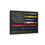 First Responder USA Flag Corrections Dispatch EMS Nurse Firefighter Police Military Gallery Canvas Wraps, Horizontal Frame