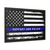  Support Our Police USA Flag First Responder Gallery Canvas Wraps, Horizontal Frame