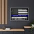  Support Our Police USA Flag First Responder Gallery Canvas Wraps, Horizontal Frame