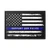  Support Our Police USA Flag First Responder Gallery Canvas Wraps, Horizontal Frame