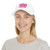 TRUMP 2024 Pink Glitter President Donald J Trump Low Profile Baseball Cap