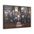 Historical Patriots Have Trump's Back President Donald J Trump Kennedy JFK, Reagan Washington Lincoln King MLK Gallery Canvas Wraps, Horizontal Frame