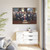 Historical Patriots Have Trump's Back President Donald J Trump Kennedy JFK, Reagan Washington Lincoln King MLK Gallery Canvas Wraps, Horizontal Frame
