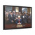 Historical Patriots Have Trump's Back President Donald J Trump Kennedy JFK, Reagan Washington Lincoln King MLK Gallery Canvas Wraps, Horizontal Frame