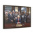 Historical Patriots Have Trump's Back President Donald J Trump Kennedy JFK, Reagan Washington Lincoln King MLK Gallery Canvas Wraps, Horizontal Frame