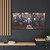 Historical Patriots Have Trump's Back President Donald J Trump Kennedy JFK, Reagan Washington Lincoln King MLK Gallery Canvas Wraps, Horizontal Frame