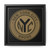 NYC Bronx Token New York City Gallery Canvas Wraps, Square Frame