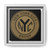 NYC Bronx Token New York City Gallery Canvas Wraps, Square Frame