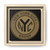 NYC Bronx Token New York City Gallery Canvas Wraps, Square Frame