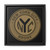NYC Bronx Token New York City Gallery Canvas Wraps, Square Frame